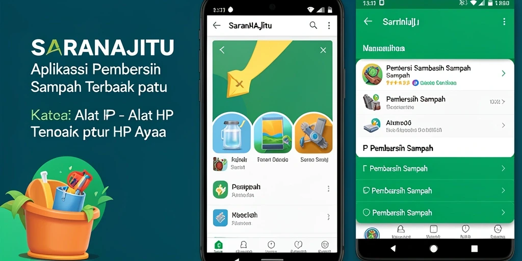 Antarmuka aplikasi SARANAJITU yang bersih dan fungsional.